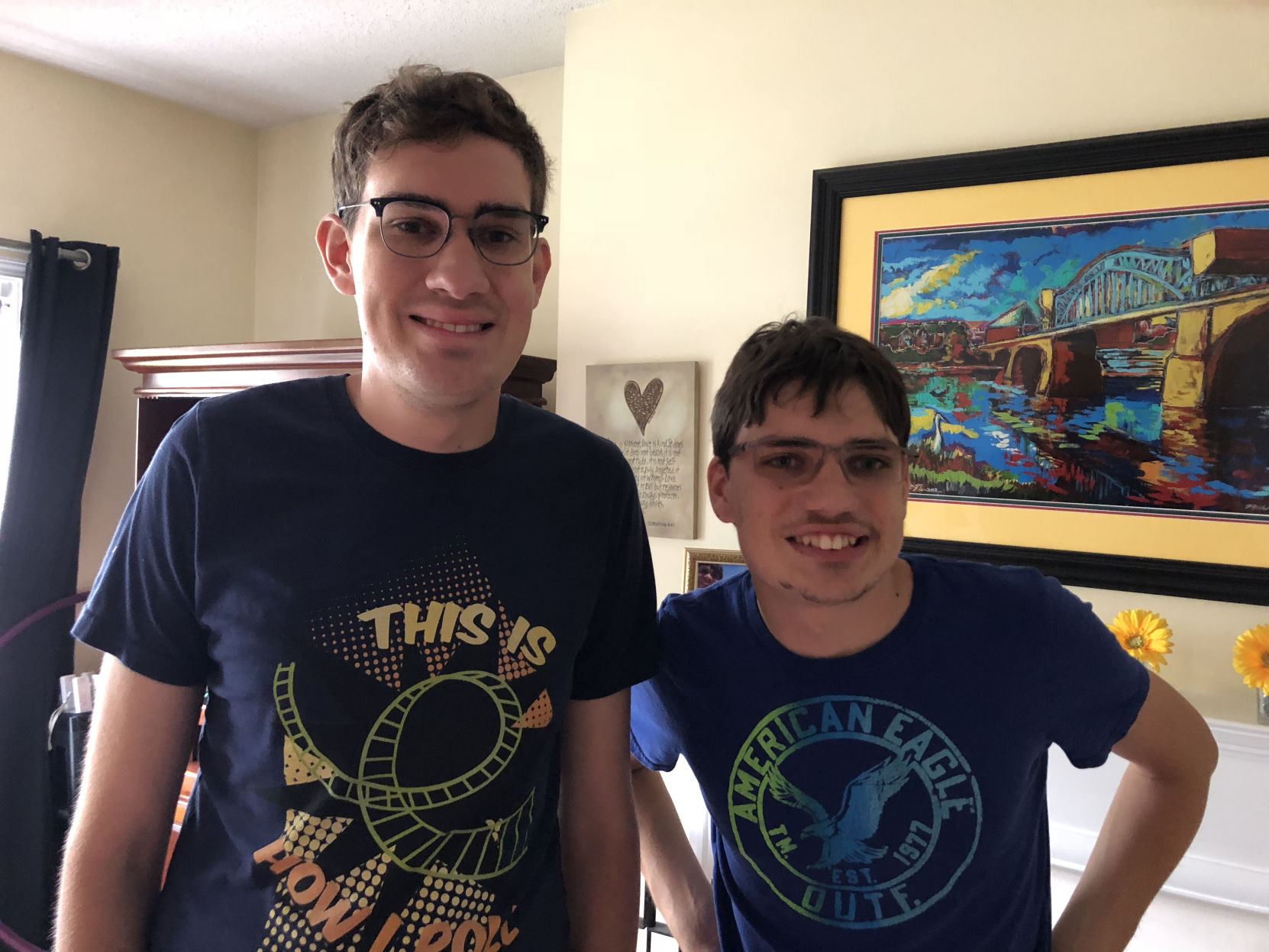Elliot and Alex Smith